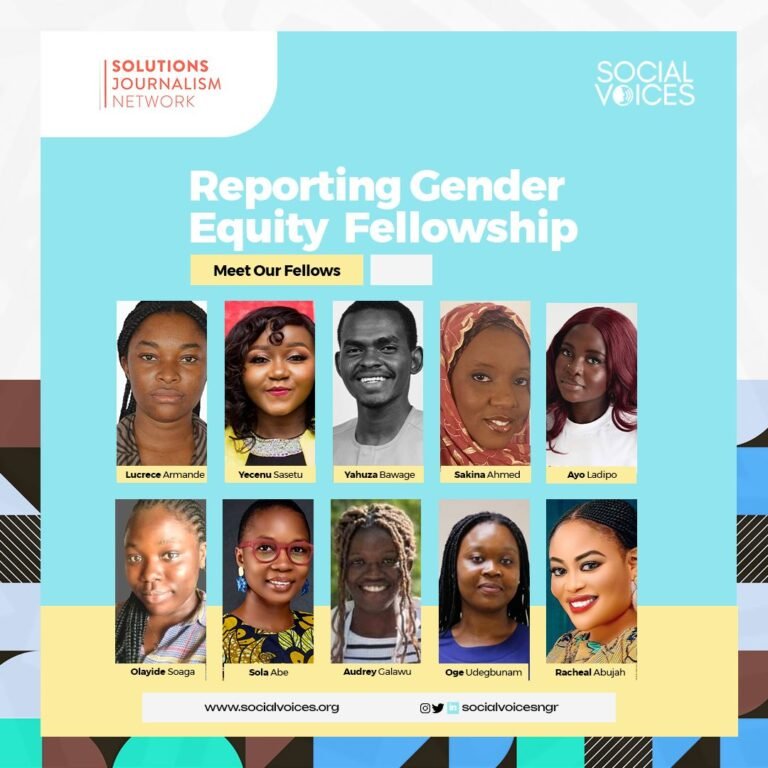 11 Journalists Emerge For Gender Equality Fellowship
