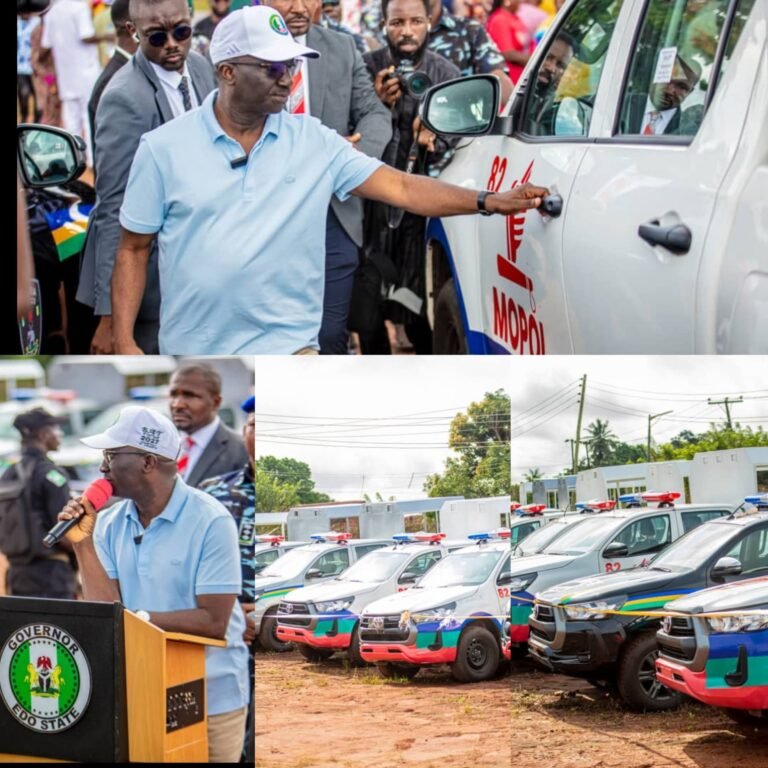 Okpebholo Donates Patrol Vehicles To Boost Security In Edo Central