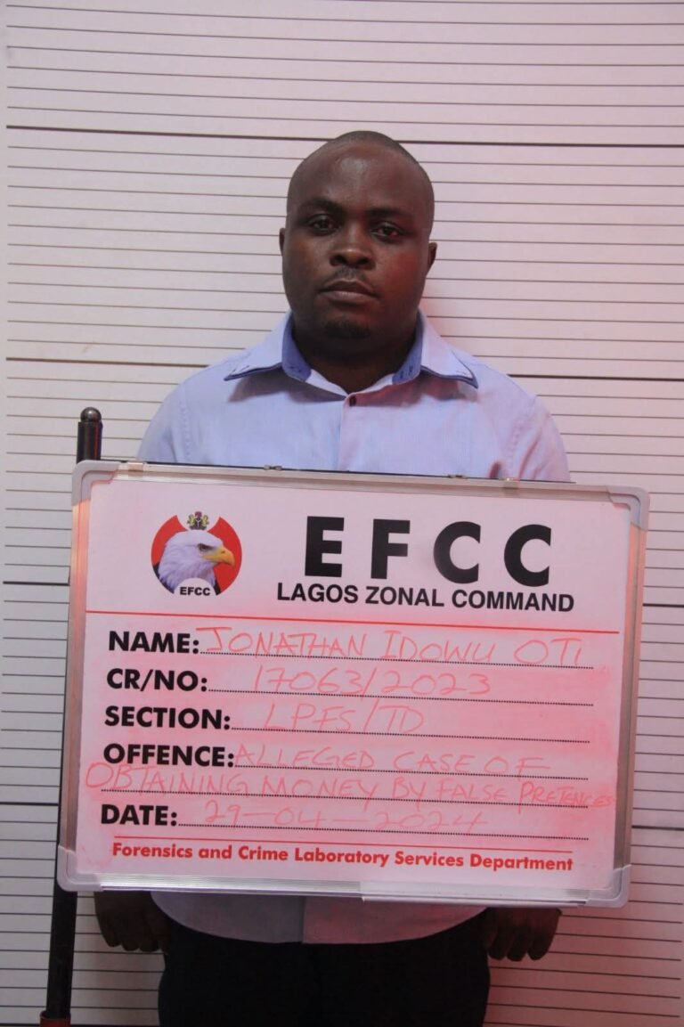 EFCC Arraigns Man, Company For Alleged N23m Theft In Lagos