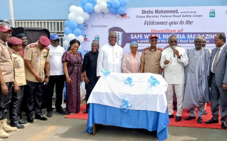FRSC Unveils Maiden Edition of Safe Wheel Nigeria Magazine