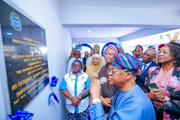 Oyetola Inaugurates NIMASA–UNILAG Institute of Maritime Studies Building