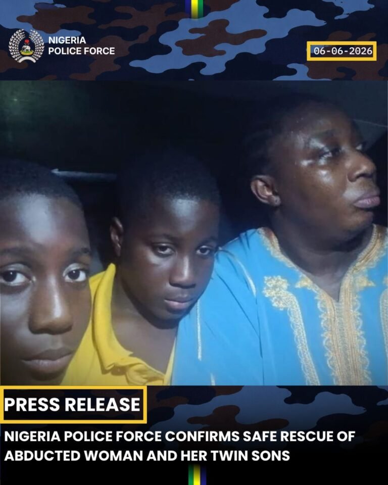 Police Confirm Rescue Of Adelabu’s Sister, Twin Sons
