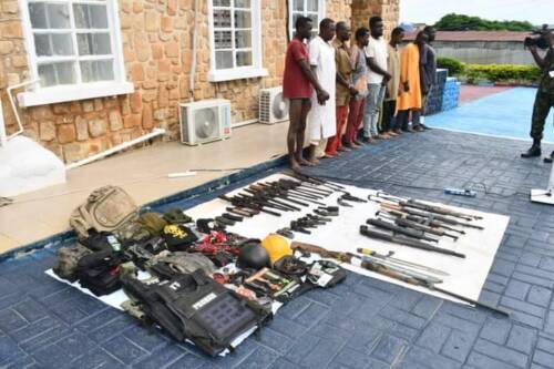 Army Parades 8 Criminal Suspects in Jos