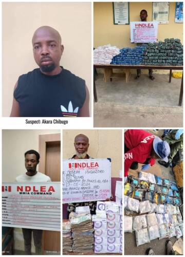 NDLEA Arrests Insurgents Drug Supplier, Intercepts 7.6 tons of Drugs in Borno, Nasarawa