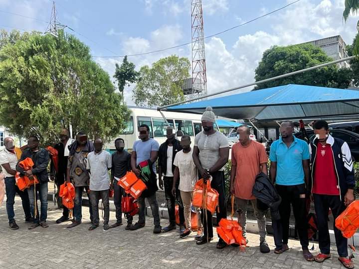 EFCC Grills 13 Suspected Oil Thieves in Lagos