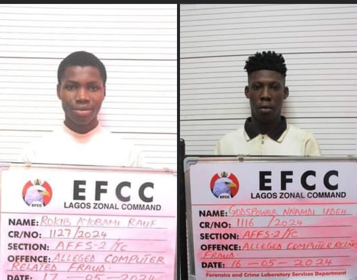 Two Bag Jail Terms for Internet Fraud in Lagos