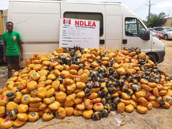 NDLEA Intercepts 2.8kg Cannabis From US