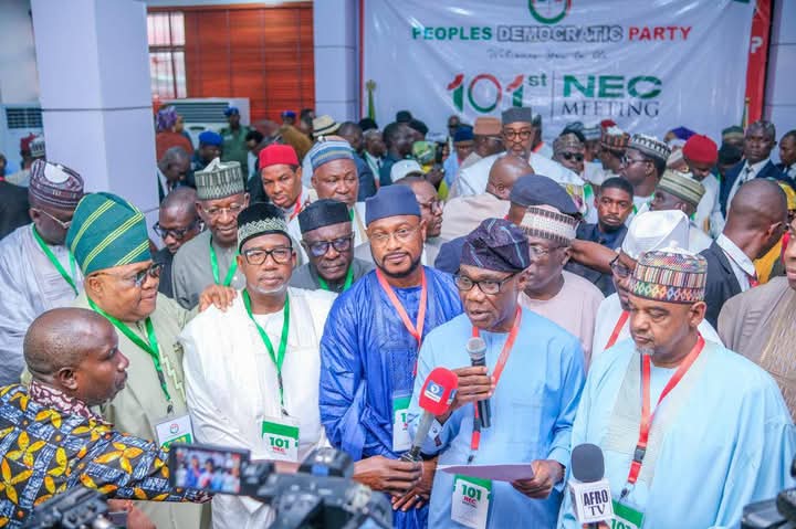 PDP NEC Fixes November 15 For Elective National Convention
