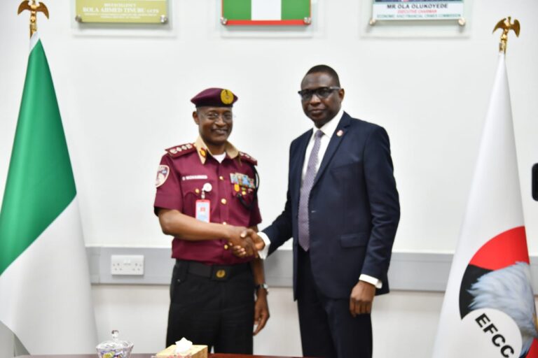 FRSC, EFCC Join Forces to End Economic Sabotage, Road Traffic Crashes