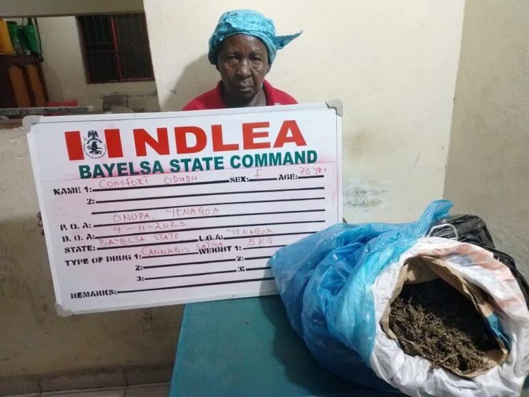 NDLEA Nabs 73-yr-old Grandpa, 70-yr-old Grandma In Edo, Bayelsa