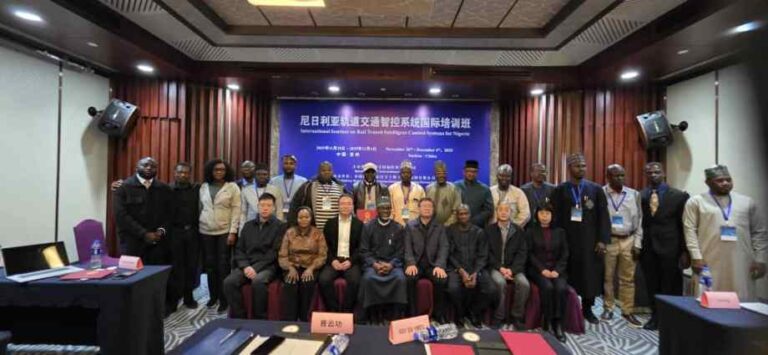 Nigeria, China Deepen Rail Technology Ties As FUT Daura, CRSC Conclude Intensive Training Programme