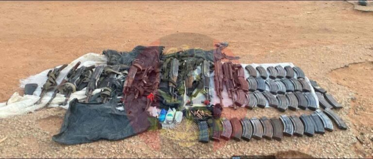 Troops Strike Decisive Blow Against Criminal Syndicates, Recovers Arms Cache In Taraba