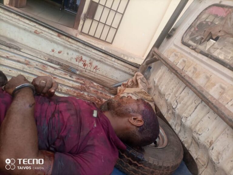 Mob Attacks Wanted Robbery Suspect In Enugu