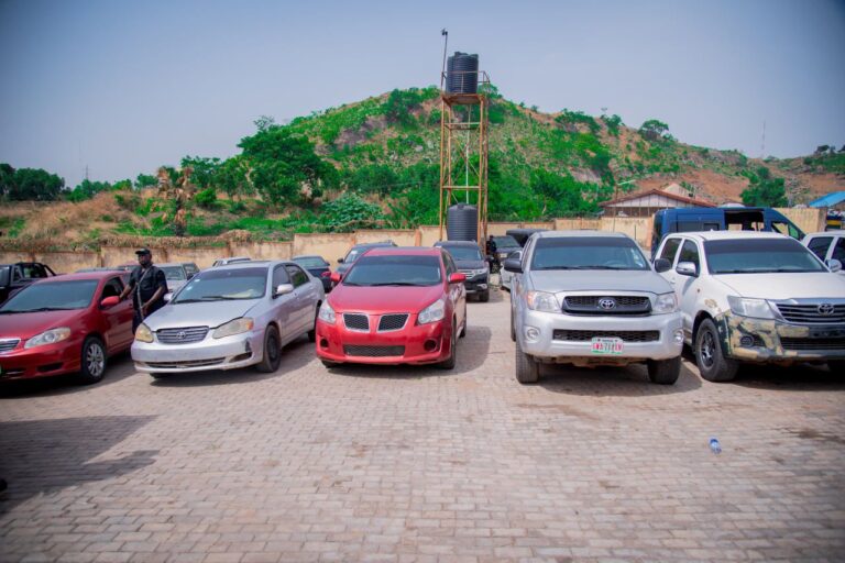 Police Arrest Notorious Armed Robbery Suspects, Recover 10 Stolen Vehicles In Kaduna