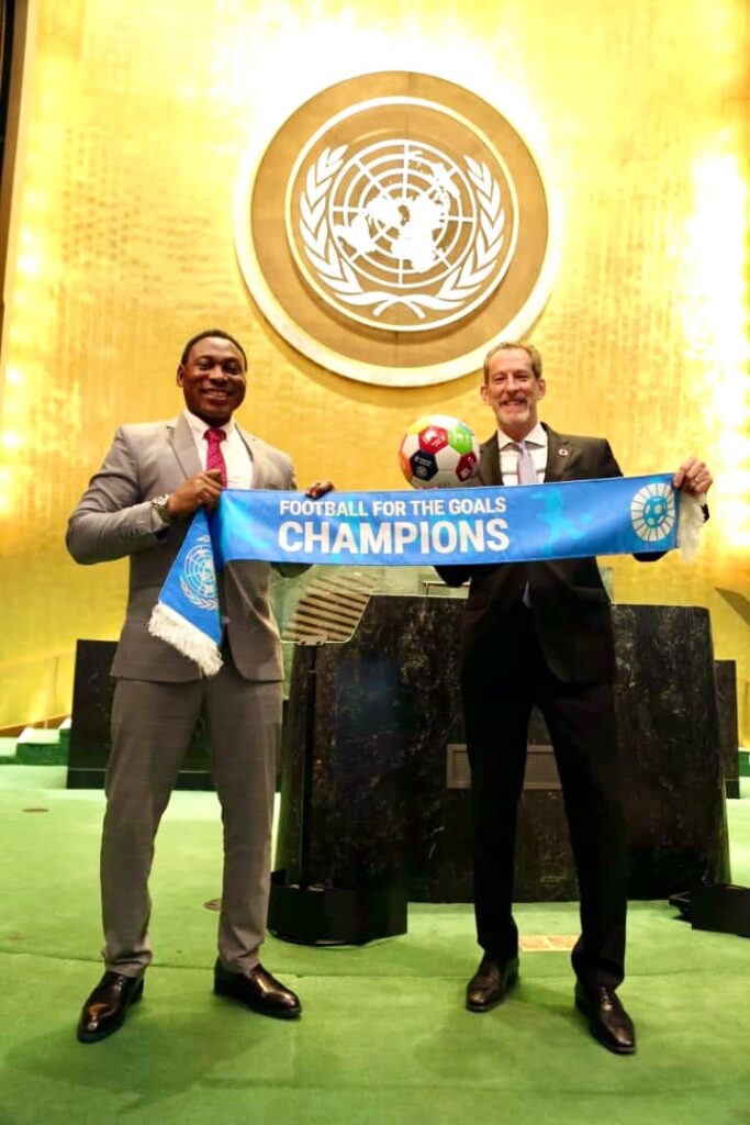 Amokachi, Gilberto Silva Rally Global Support For Youth Mental Health At UN