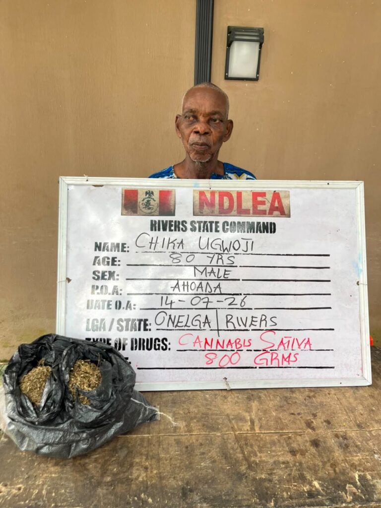 NDLEA Intercepts Kano-bound Tramadol Shipments In Lagos, Arrests 80-year-old Grandpa