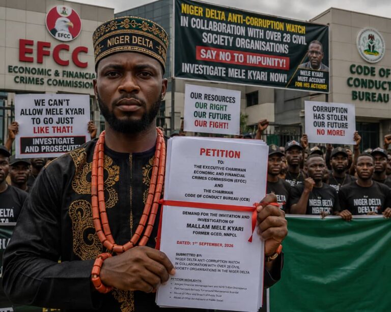 Niger Delta Coalition Vows to Mobilise 10,000 Youths to EFCC, CCB Tuesday, Demands Kyari’s Probe