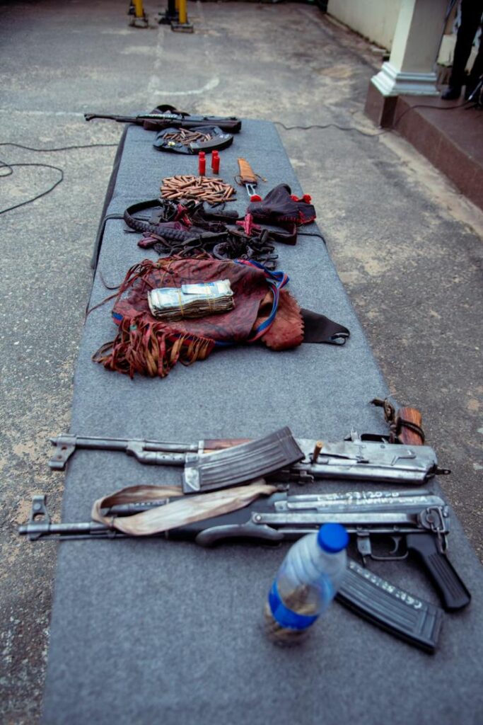 Police Arrest 10 Suspects, Recover Arms In Trafficking Operations