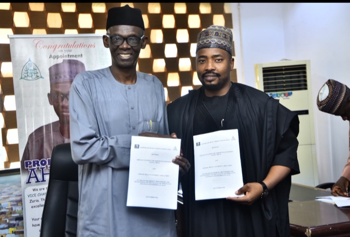 AAAU, ABU, Signs MoU To Strengthen Establishment Aeronautical Faculty, Space Engineering
