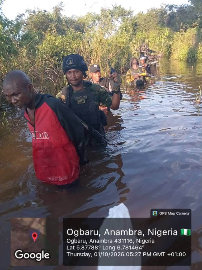 Troops Crush Terrorist Network, Arrest One, Recover Deadly Weapons, Destroy Camp In Anambra